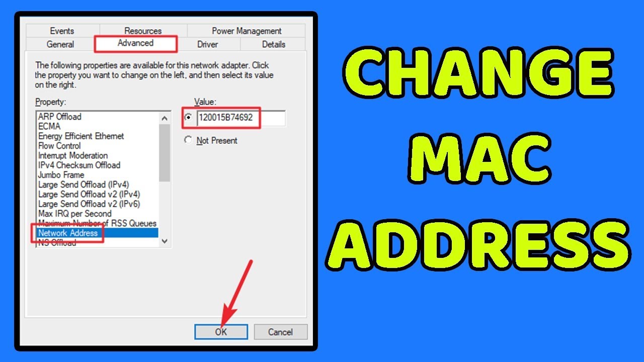 How To Change The MAC Address On Your Computer