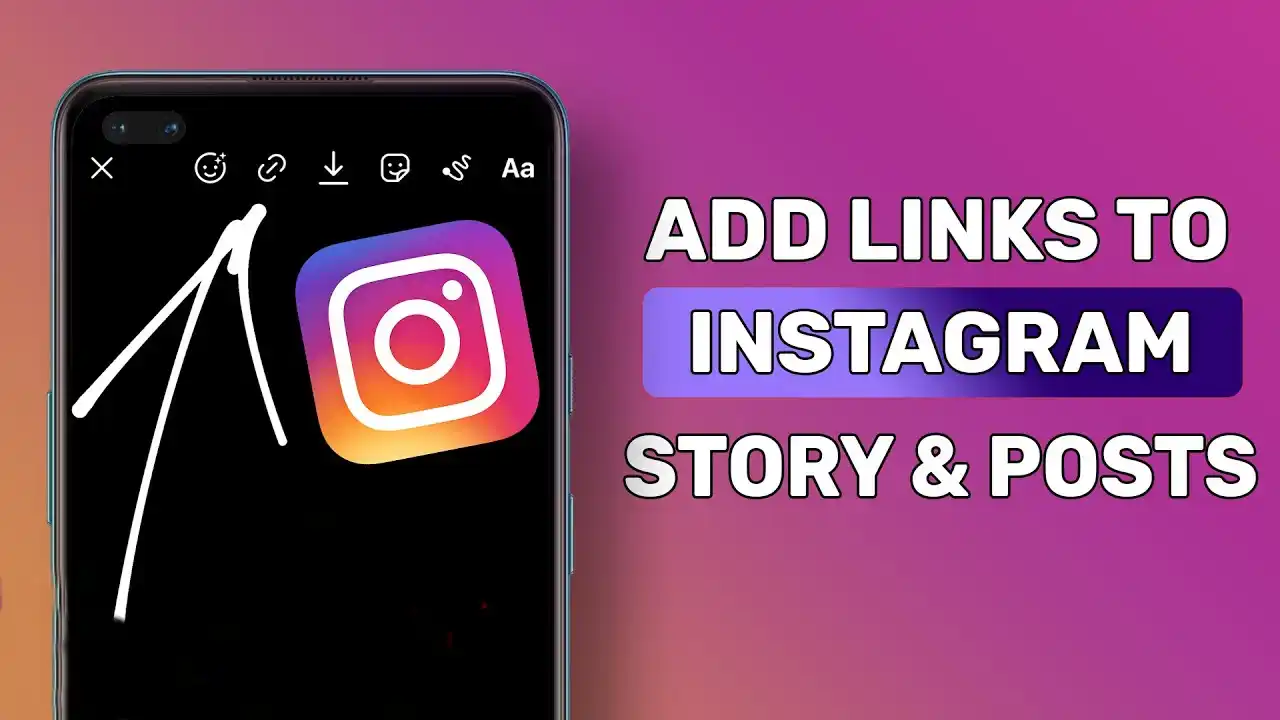 How to Add link to Instagram Post and Story