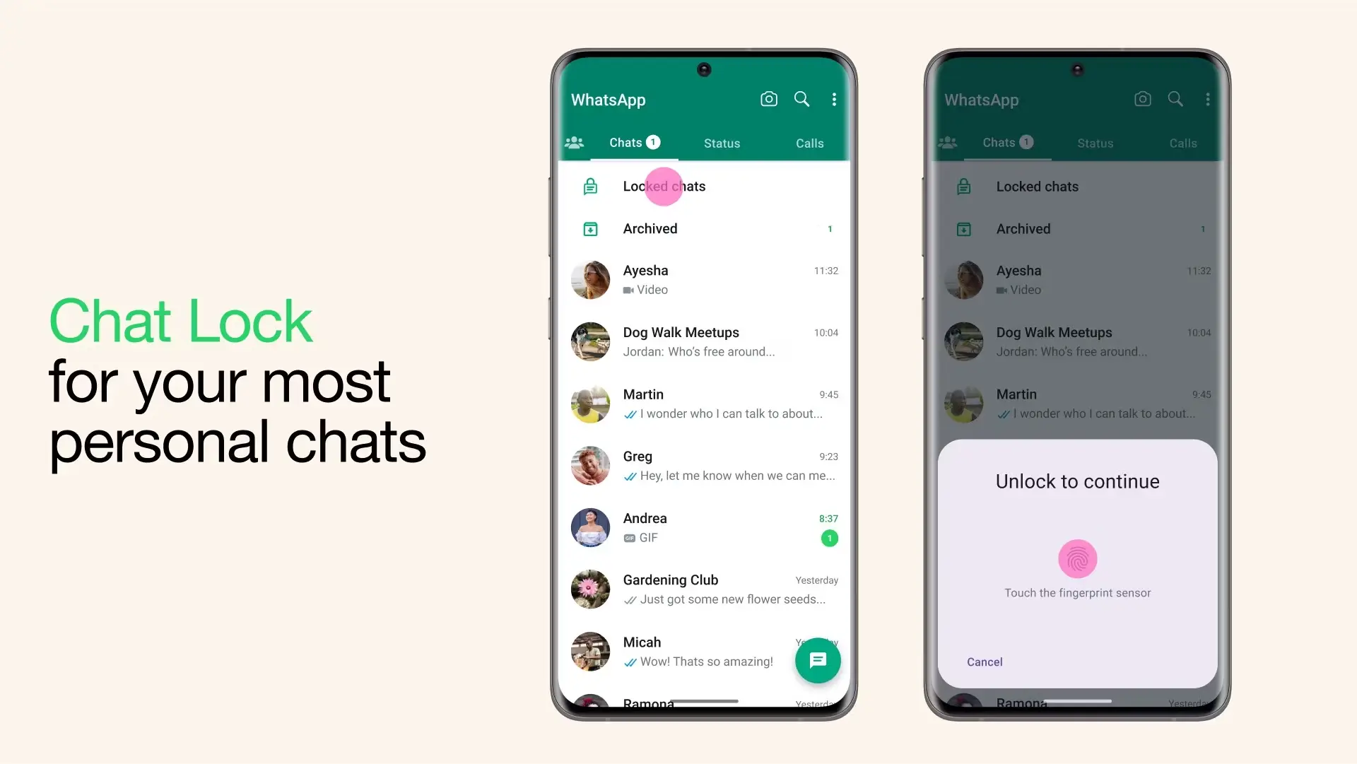 How to Lock and Hide Individual WhatsApp Chats